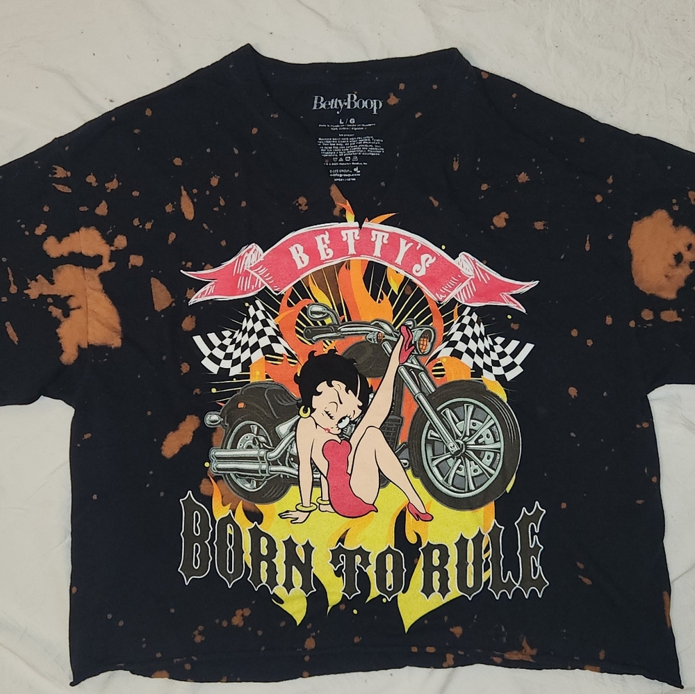 Betty Boop Crop Top